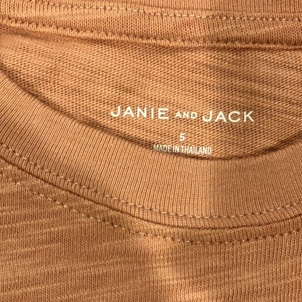 NWT- Janie and Jack Short Sleeve Tee - Picture 5 of 7